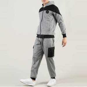 Chándales para Hombre de Talla Grande, con Capucha, Casuales, Sólidos, para Uso en Exteriores, con Logotipo Personalizado, Último Estilo, Duraderos, 100% Algodón - Product Image 3