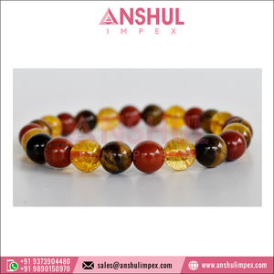 Fashion Jewelry Manufacturer of Meditation <b>Bracelet</b> Boost CONFIDENCE Crystal Gemstone Beaded Intention <b>Bracelet</b> from India - Product Image 3