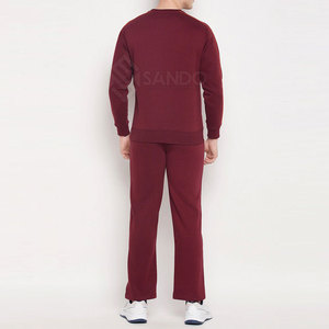 Venta caliente de calidad superior de los hombres Trajes de sudor Slim Fit Algodón Poliéster Hechos Trajes de sudor para los hombres - Product Image 4