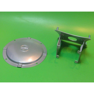 Rear spare wheel carrier + <b>hub</b> Lambretta LI S1 + S2 + TV1 + TV2 - Product Image 2