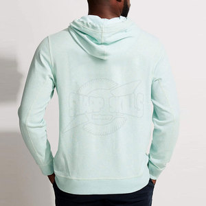 Sweats à capuche respirants de style unique pour hommes avec épaule tombante nouveauté sweats d'hiver teints en couleur unie Offre Spéciale - Product Image 3