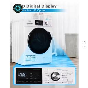 Lavadora de 2.7 Cu. Pies Lavadora Compacta con Pantalla LED y 16 Ciclos - Product Image 3