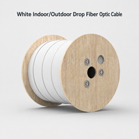 Cable de Fibra Óptica Tipo Arco de Grado Telecomunicaciones, de Uno o Dos Núcleos, para Interiores y Exteriores, Línea de Extensión FTTH para Banda Ancha Doméstica