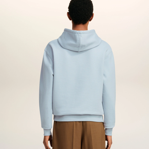 Sweat-shirt à capuche surdimensionné pour homme, sweat-shirt uni personnalisé, sweat-shirt décontracté à capuche - Product Image 2