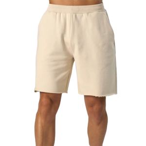 Pantalones cortos informales de algodón de verano para hombre, ropa al por mayor con logotipo personalizado, pantalones cortos sólidos de cintura media para hombre con logotipo, suministro del fabricante - Product Image 1