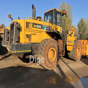 Cargadora de Ruedas Usada Original de Japón, Komatsu WA500-6, 9 Toneladas, Cucharón de 4.3-5.6m, Motor y Bomba, Modelo 2018-2022, Buen Estado, 263kW de Potencia - Product Image 4