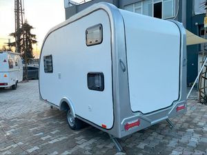 Achetez une mini caravane/camping-car en aluminium pour le camping et les voyages tout-terrain, une remorque polyvalente disponible en stock dès maintenant - Product Image 4
