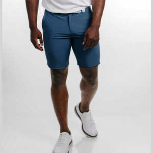 Fabricant personnalisé de haute qualité 90% Polyester 10% Spandex Personnalisez les shorts de golf pour hommes Shorts de sport légers - Product Image 3
