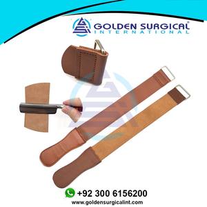 Couteau droit de barbier, kit de rasoir droit pour hommes avec Strop & Case Rasoir à bord droit prêt à raser, classique réutilisable - Product Image 4