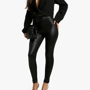 Veste en cuir pour femme de haute qualité, personnalisée, taille haute, avec boutons, style décontracté, satin plat, respirante, écologique, tendance - Product Image 1