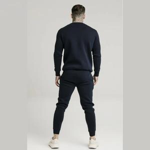 Sudadera Unisex de Algodón Pesado de Alta Calidad, Conjunto de Pantalón Personalizado con Cuello Redondo, Chándal para Correr para Hombres y Mujeres para Invierno - Product Image 4