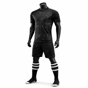 Uniforme de Fútbol Sublimado Personalizado de Último Diseño, Transpirable, Liso, Nueva Llegada, Servicios OEM, Uniformes de Fútbol Ajustados - Product Image 6