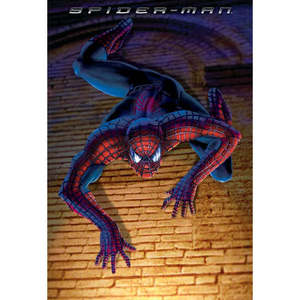 Carte postale moderne Spider-Man en papier durable pour décoration murale - Product Image 1