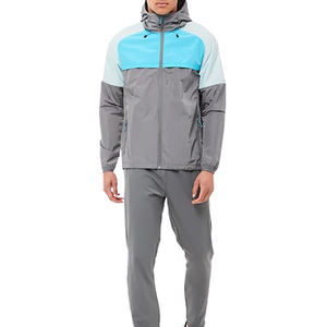 Conjunto Deportivo Casual de Invierno para Hombre, Chaqueta Cortavientos con Media Cremallera y Pantalones Cortos de Forro Polar Bordado, Modelo 2026 - Product Image 6