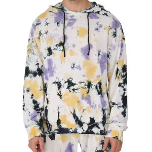 Ensemble de survêtement tie-dye tendance pour homme et ensemble deux pièces élégant et confortable, parfait pour les tenues décontractées et les survêtements tie-dye, ensemble deux pièces - Product Image 6