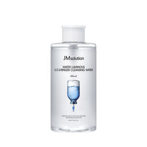 JMSOLUTION 500ml Nouveauté Eau Lumineuse S.O.SRINGER Maquillage Coréen Démaquillant Soins de la Peau Vente en Gros Nettoyage Visage Noir - Product Image 1