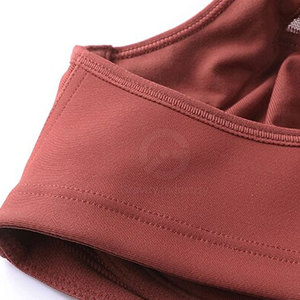 Sujetador Deportivo Acolchado de Alta Sujeción y Transpirable para Mujer con Logotipo Frontal Personalizable, para Gimnasio, Yoga y Fitness - Product Image 4