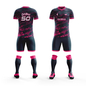 2024 hommes uniforme de Football de haute qualité personnalisé séchage rapide respirant Sublimation maillot d'entraînement nouvelle chemise de Football - Product Image 6