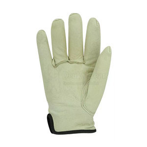 Gants de conduite de sécurité haute performance à doigts entiers avec logo personnalisé OEM/ODM, en cuir robuste et confortable pour le travail - Product Image 4