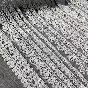 High Quality Polyester Cotton Lace <b>Fabric</b> <b>Trims</b> Fringes Exclusive Sewing Accessories Deals for Wholesale Buyers - Product Image 5