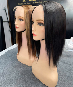 GROSSE OFFRE Janvier Perruque frontale en dentelle 360 en cheveux humains vietnamiens, fournisseur de perruques frontales en dentelle HD 13x4 13x6, extensions de cheveux humains bruts - Product Image 3