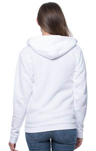 Personalizado Global Slim Hooded Fleece Hombre con blanco Bella + Canvas 3719 Hoodies Diseña tu propia sudadera personalizada - Product Image 6