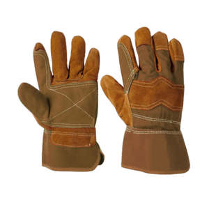 Top marque vache en peau de mouton cuir gants de sécurité 100% haute qualité Construction Protection des mains Anti-chimique respirant - Product Image 4