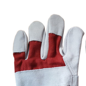 Gants de sécurité industriels Gants de travail en cuir à paume unique pour les ouvriers et les travailleurs - Product Image 4