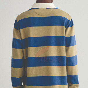 Camisetas de Rugby Personalizadas para Hombre, Transpirables, de Secado Rápido, 100% Algodón, Ropa de Entrenamiento al por Mayor - Product Image 3