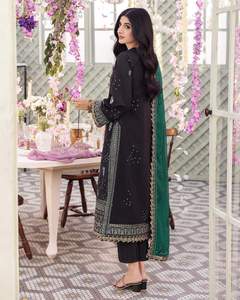 Robe traditionnelle afghane élégante en soie Salwar Kameez du fabricant personnalisée pour femmes et filles 586 pièces Vente traditionnelle ethnique - Product Image 2