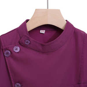 Impreso de algodón Doctor Enfermera Ropa médica Conjuntos Scrubs Mujeres Personal Hospital Uniforme - Product Image 6