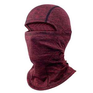 Balaclava Beanie Venta al por mayor Invierno de Punto 1 Agujero Grassy Knit Custom Fuzzy Ski Full Face Mask Angustiado Balaclava - Product Image 3