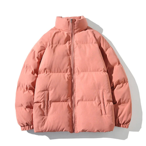 Men's Winter Solid Thick <b>Cardigan</b> Jacket <b>with</b> Stand Collar Long Sleeve Zipper <b>Pockets</b> Fashionable Casual Hooded Full Zipper Coat - Product Image 5