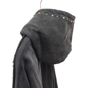 Sudadera con Capucha Personalizada con Pedrería, Sudadera con Logotipo de Cristal Personalizado, Sudadera con Capucha de Diamantes Brillantes Estilo Y2K - Product Image 4