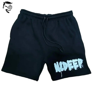 Pantalones cortos de algodón de secado rápido, transpirables, bolsillos medios, estampado de alta calidad, pantalones cortos de sudor personalizados, fabricante informal, bordado desgastado - Product Image 3