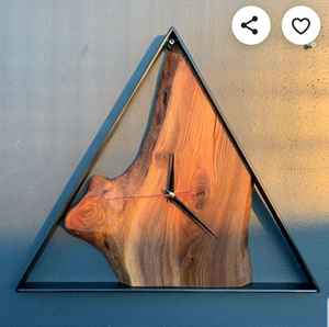 Reloj de madera de resina Reloj de pulsera de madera Reloj de madera hecho a mano Reloj ecológico - Product Image 6