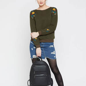 Factory Outlet Gran personalidad Mujer Sudadera 300GSM Basics Algodón Mezclado Venta en línea Mujer Sudadera - Product Image 4