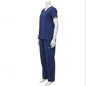 Uniformes Médicos Unisex para Hospital, Mezcla de Poliéster y Rayón, Transpirables y Duraderos, Ropa de Trabajo para Enfermería y Clínica - Product Image 5