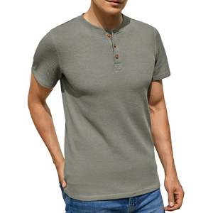 T-shirt noir personnalisé pour hommes coupe classique en coton col rond manches courtes t-shirt uni pour l'impression décontracté tenue quotidienne - Product Image 3