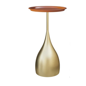 Mesa auxiliar de sofá de metal moderna con recubrimiento de polvo contemporáneo de tamaño mediano para decoración del hogar para muebles de sala de estar - Product Image 4