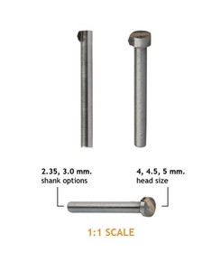 Herramienta de Pulido EAGLION INTERNATIONAL, Muy Eficaz y Elegante, Mini Herramienta de 1 mm con Material de Carburo para Diseño de Joyería, para Collares - Product Image 2