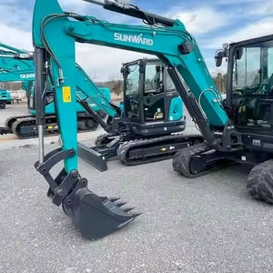 Haute qualité d'occasion pour Sunward SWE60 6 tonnes Mini pelle sur chenilles diesel petite pelle sur chenilles au prix moteur comme noyau - Product Image 1
