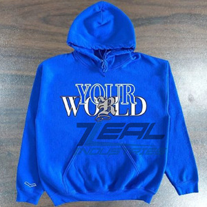 เสื้อฮู้ดผ้าฝ้ายโพลีเอสเตอร์ออกแบบได้ตามต้องการสำหรับผู้ชายและผู้หญิงวิ่งออกกำลังกายผ้าฟลีซปักซิลค์สกรีนลาย XS ไซส์กระเป๋า - Product Image 1