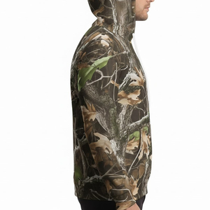 Nouveauté 2026 : Sweats à capuche camouflage pour la chasse, designs et tailles personnalisés, sweat à capuche de chasse pour homme en faible quantité minimale de commande - Product Image 3