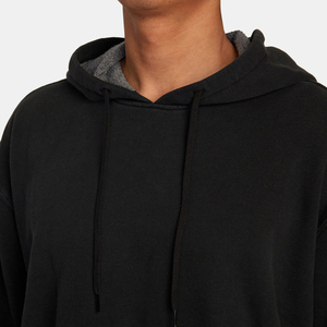 Venta al por mayor 100% algodón pulóver sudaderas con capucha para hombres Invierno Polar logotipo personalizado patrón sólido impresión con capucha térmica-Servicio OEM - Product Image 6