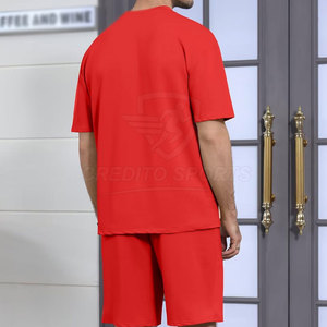 Ensemble short et t-shirt pour homme, style actuel, prix de gros, look classique, tissu léger - Product Image 4