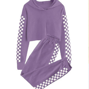 Conjunto de Ropa Deportiva Infantil de Alta Calidad con Logotipo Personalizado, Unisex, con Capucha, Talla Grande, Informal, con Bolsillos Laterales - Product Image 1
