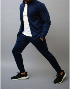 Nueva moda personalizada para hombre, trajes de sudor con cremallera, ropa de entrenamiento, tela de alta calidad, transpirable, informal, venta al por mayor, traje de sudor con cremallera para hombre - Product Image 1