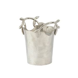 Seau refroidisseur de vin en aluminium pour bar Refroidisseur de vin personnalisé Seau à glace avec bouton - Product Image 4