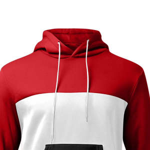 Sweat à capuche oversize en coton 100% de haute qualité, tricoté uni, doublé, streetwear, mode, sweat à capuche personnalisé pour homme - Product Image 3